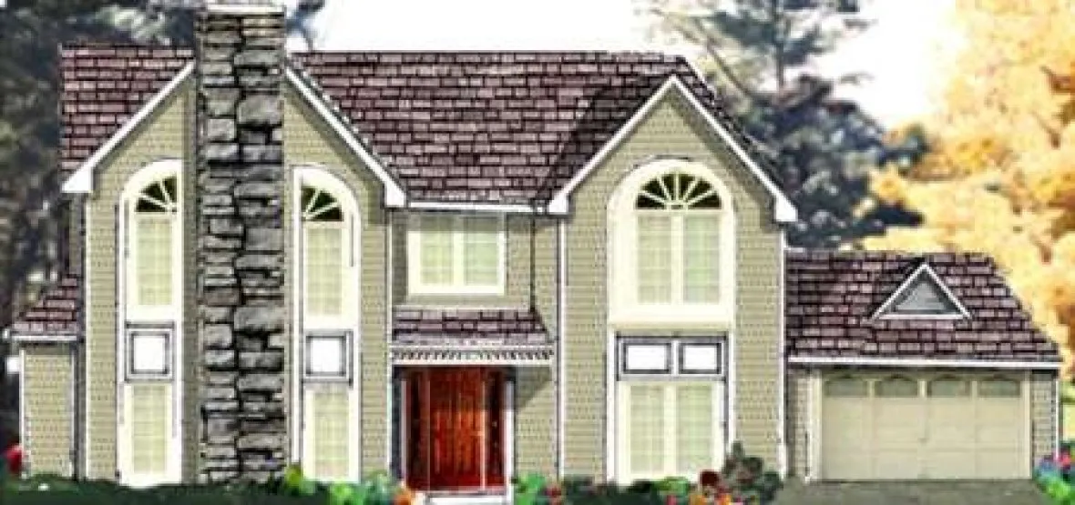 Full Rendering for House Plan #380839