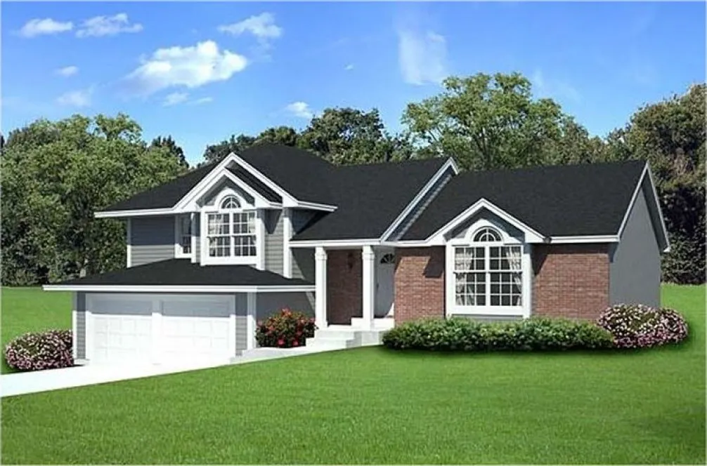 Full Rendering for House Plan #189022