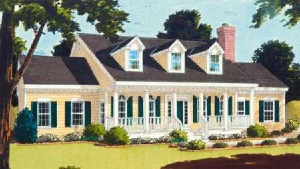 Full Rendering for House Plan #380949