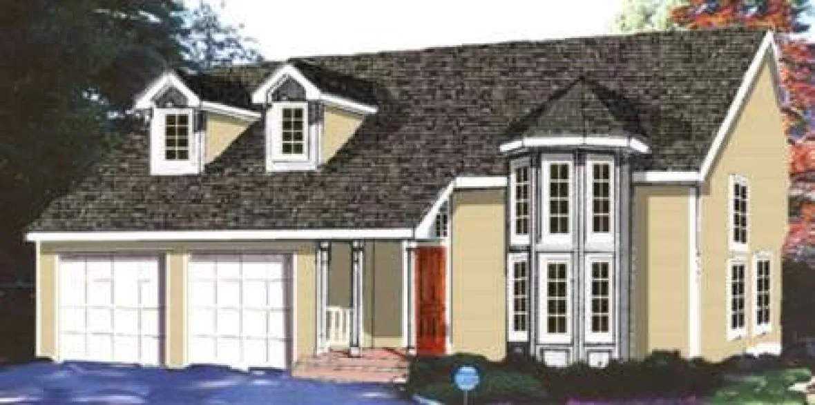 Full Rendering for House Plan #380359