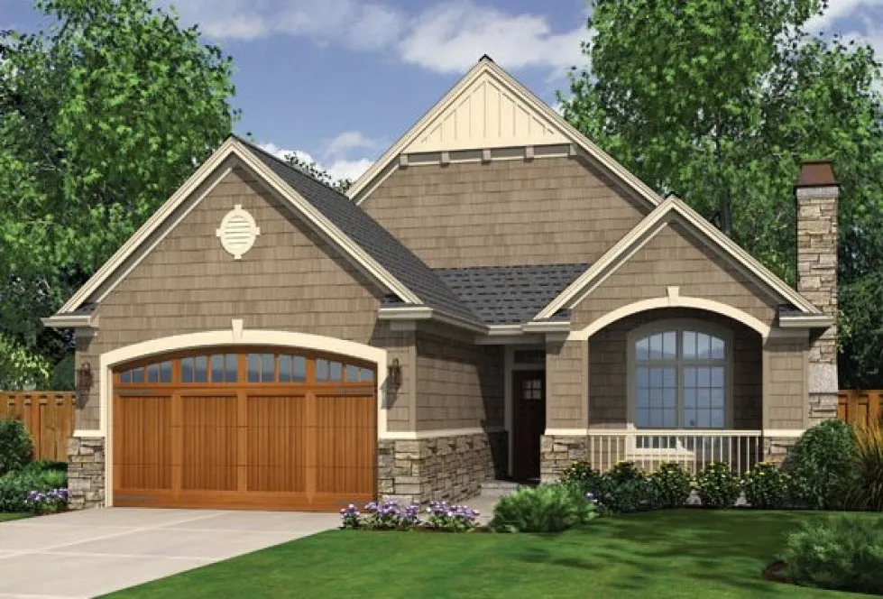 Full Rendering for House Plan #321113