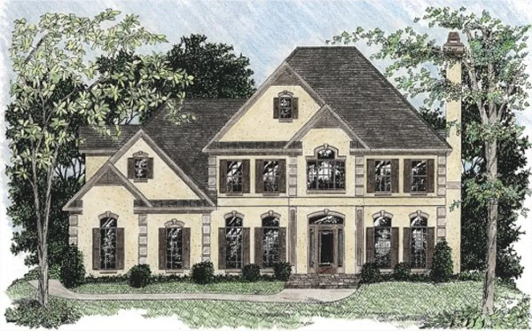Full Rendering for House Plan #274082