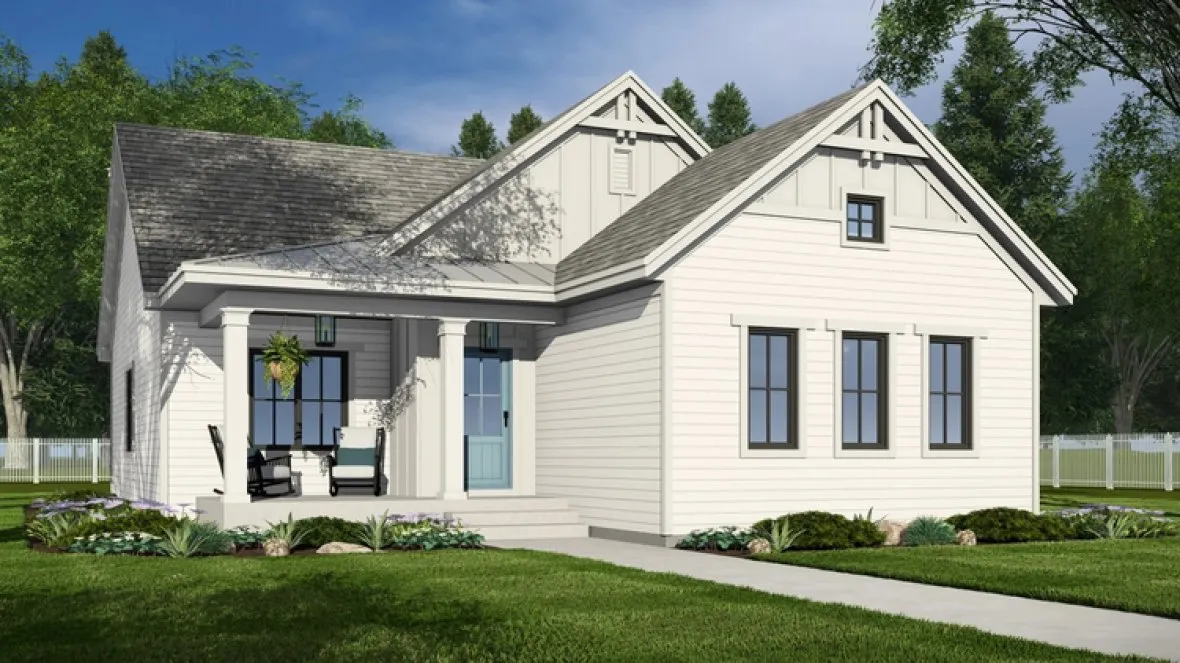 Full Rendering for House Plan #287541