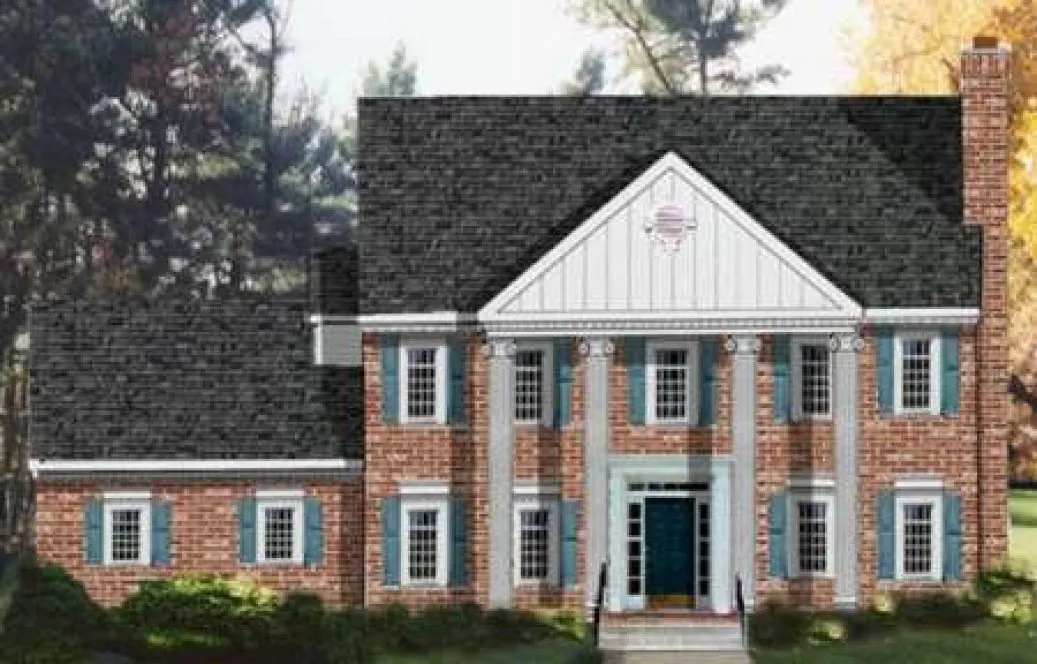 Full Rendering for House Plan #388089