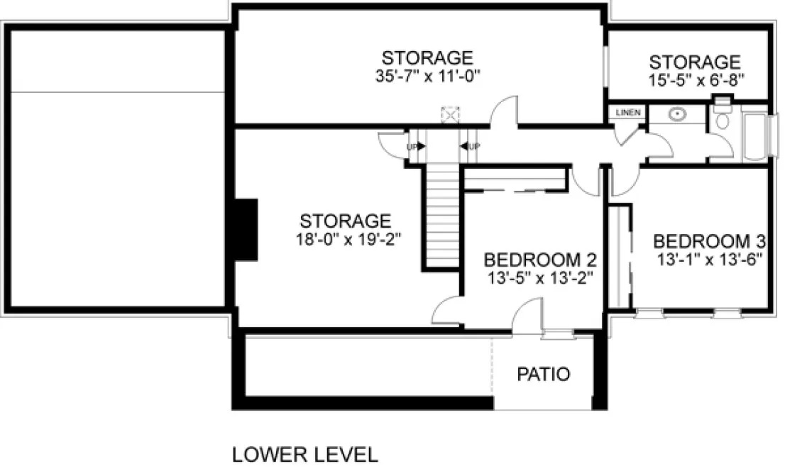Basement Plan for House Plan #275132