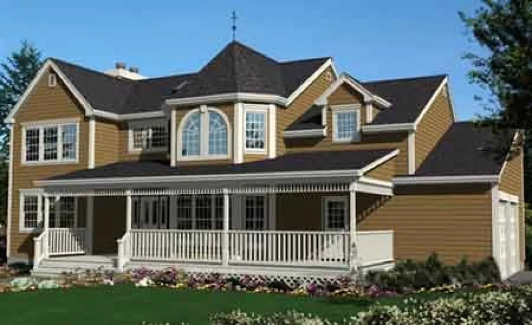 Full Rendering for House Plan #383199