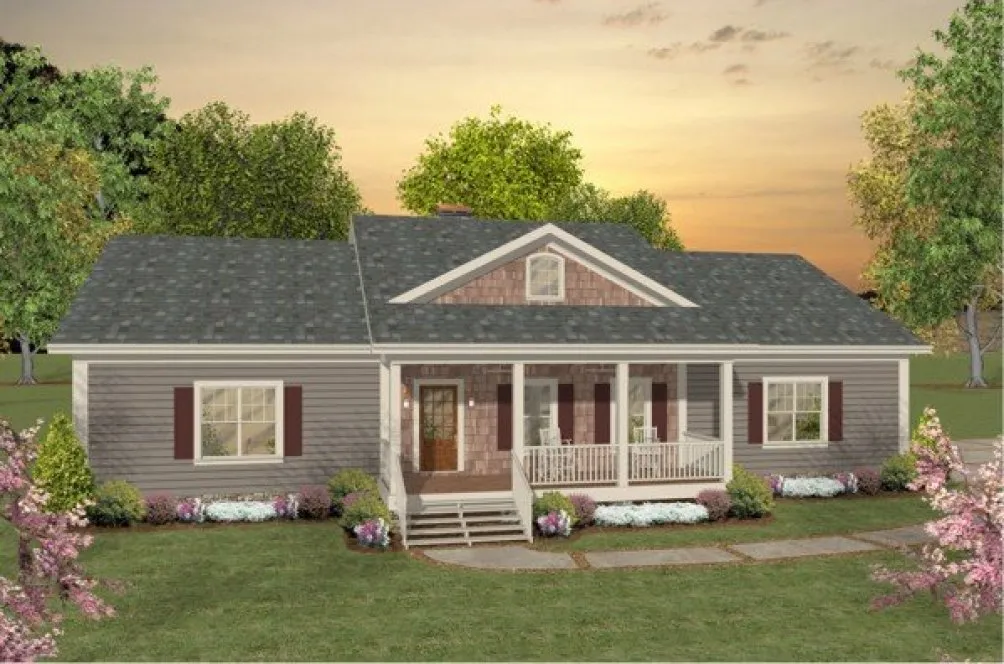 Full Rendering for House Plan #279151