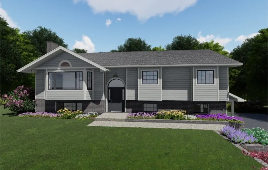 Full Rendering for House Plan #200286