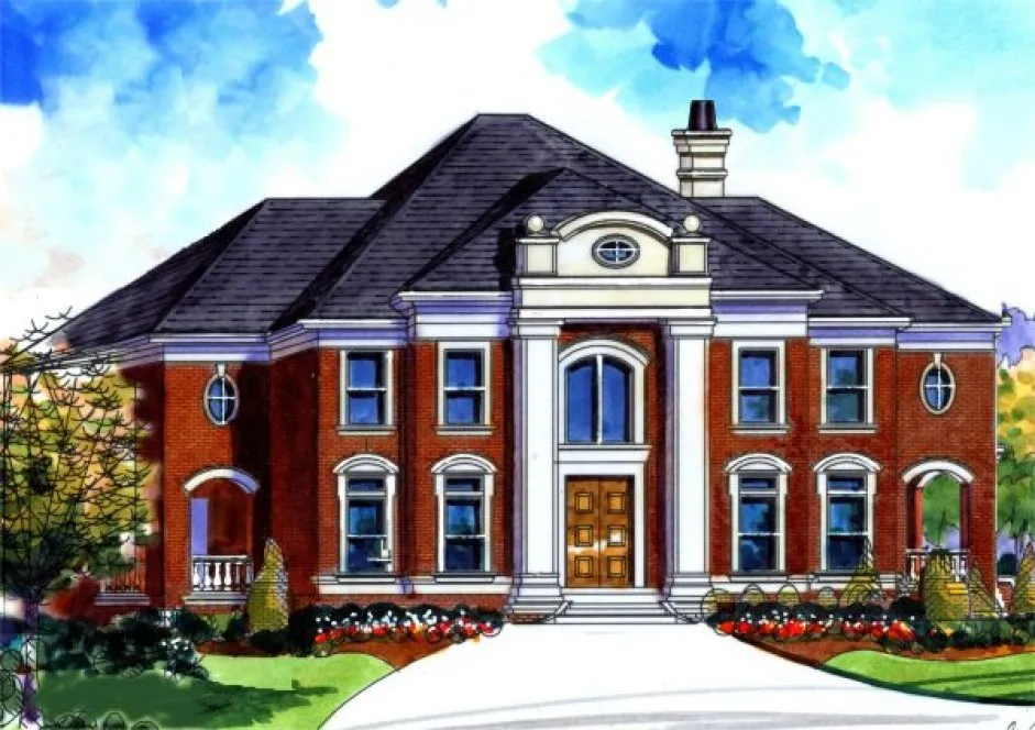 Full Rendering for House Plan #397420