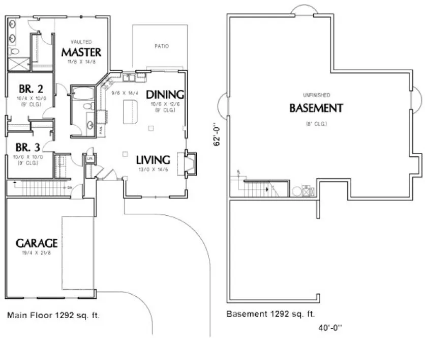 Plan for House Plan #321114