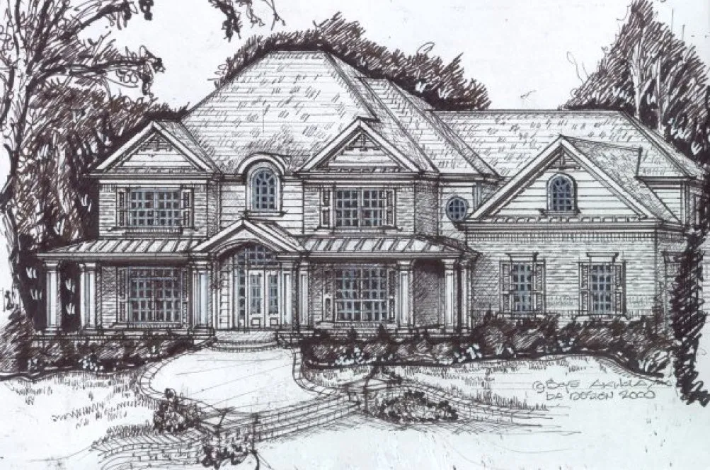 Full Rendering for House Plan #395600
