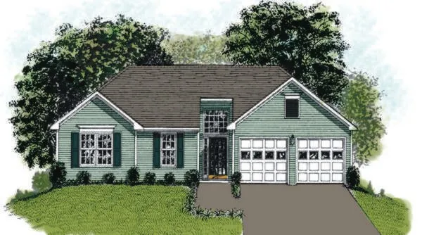 Full Rendering for House Plan #273001