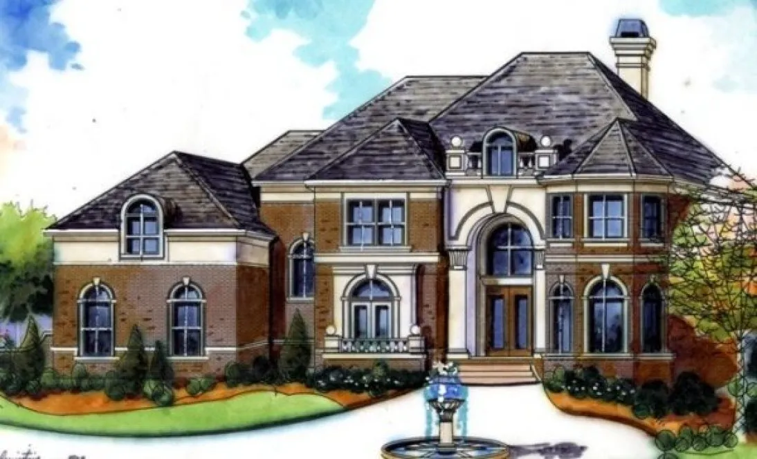 Full Rendering for House Plan #397230