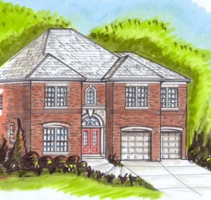 Full Rendering for House Plan #397120