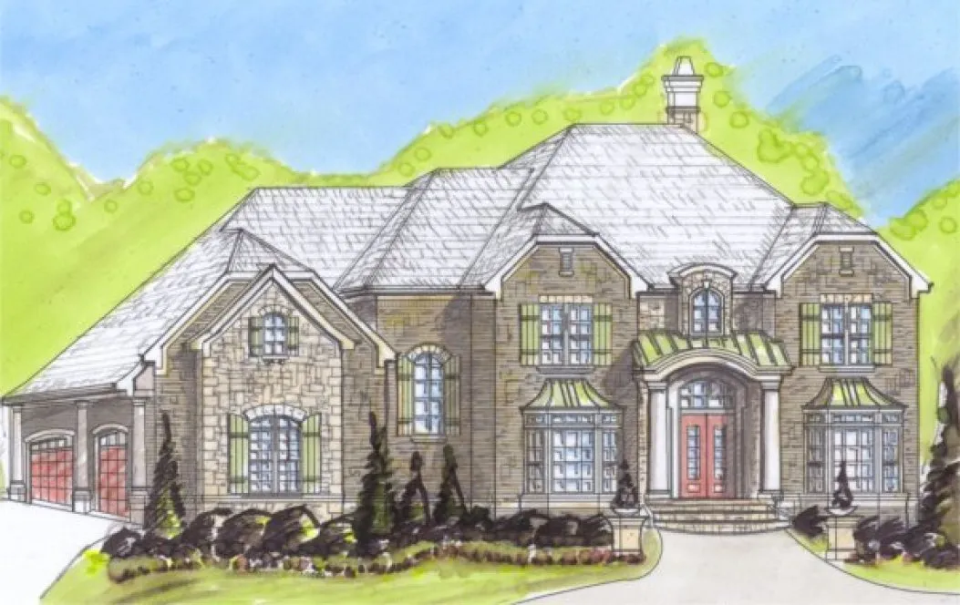 Full Rendering for House Plan #396020