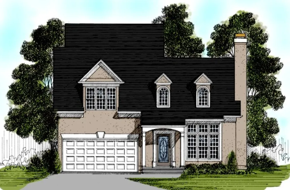 Full Rendering for House Plan #274051