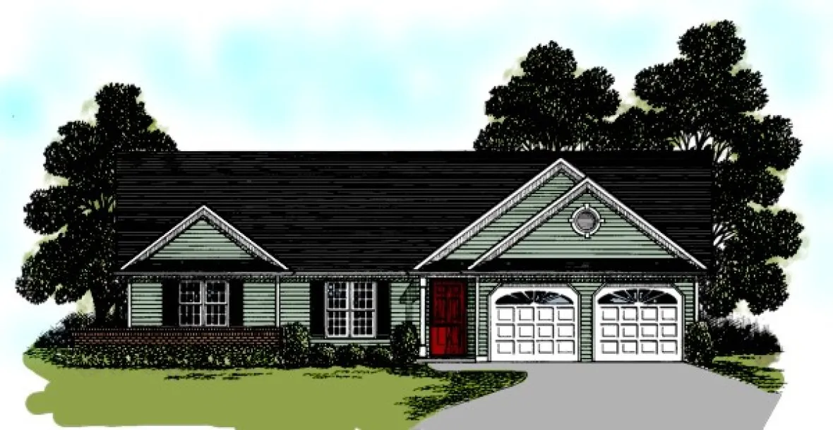 Full Rendering for House Plan #275051