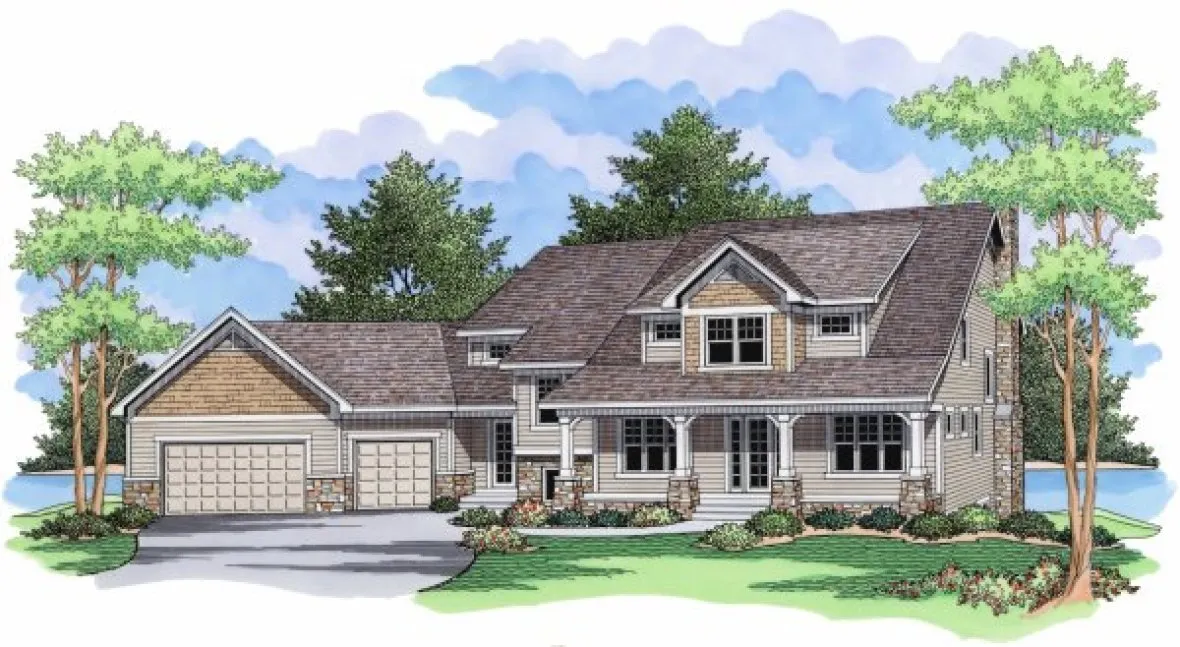 ExteriorPhoto for House Plan #287123