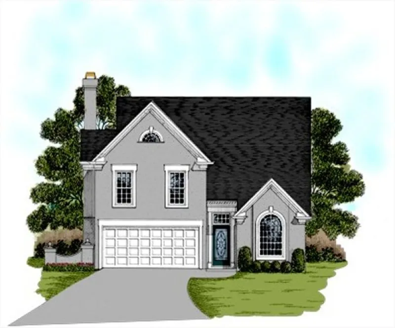 Full Rendering for House Plan #275071