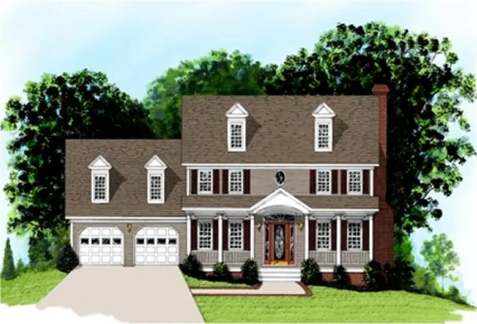 Full Rendering for House Plan #278091