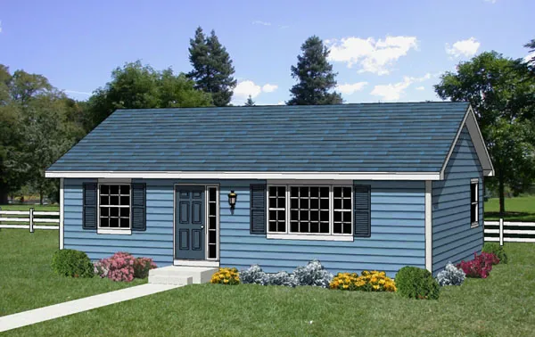 Full Rendering for House Plan #361229