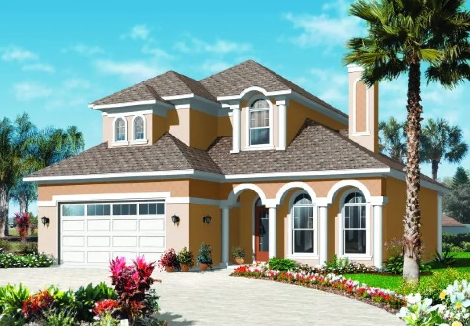 Full Rendering for House Plan #148163