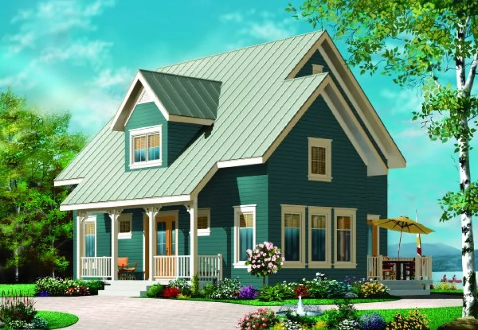 Full Rendering for House Plan #149153