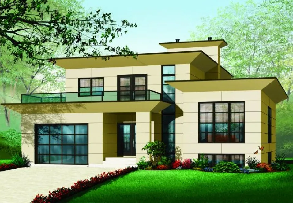 Full Rendering for House Plan #147543