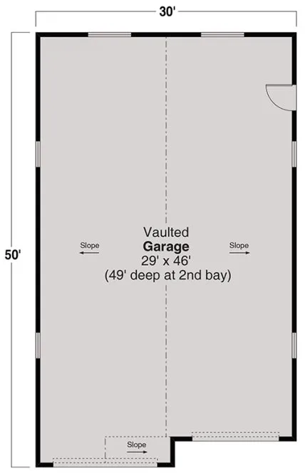 Main Floor Plan for House Plan #348541