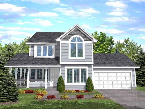 Full Rendering for House Plan #290201