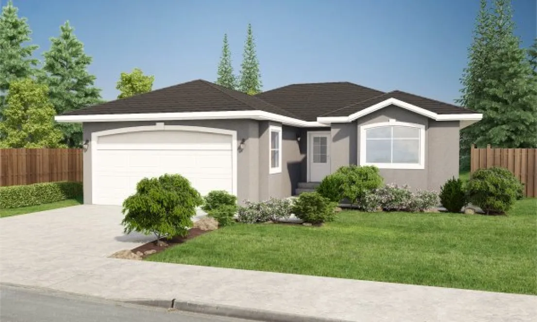 Full Rendering for House Plan #201456