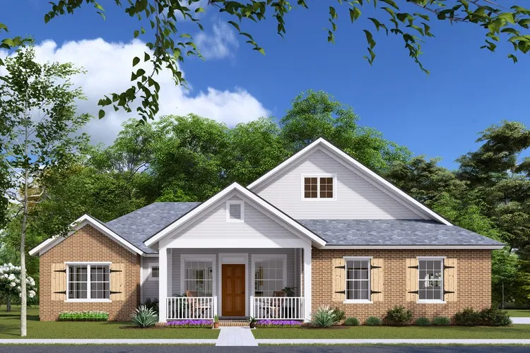 Full Rendering for House Plan #241341