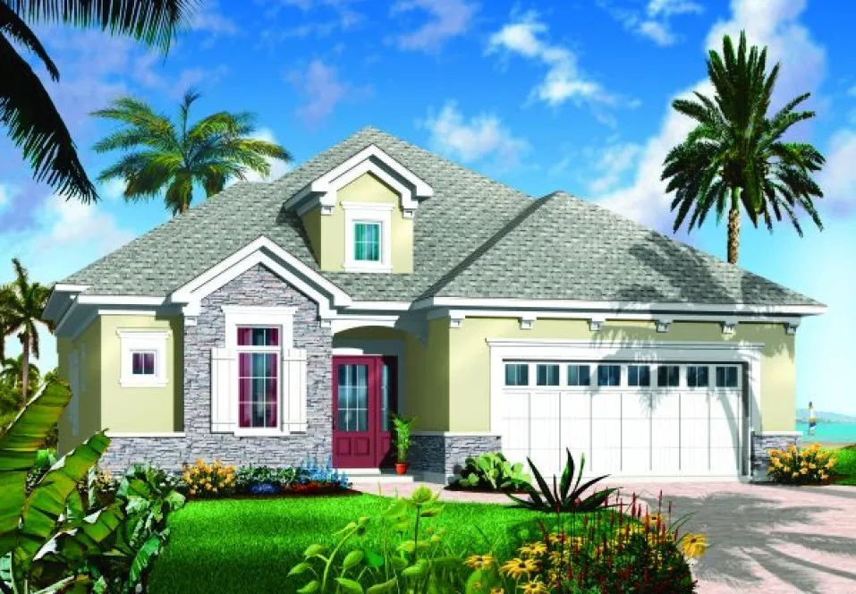 Full Rendering for House Plan #149423