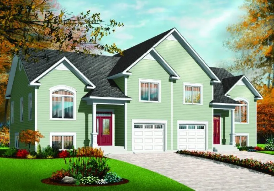 Full Rendering for House Plan #144503