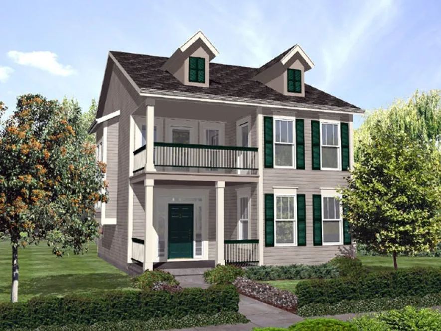 Full Rendering for House Plan #298401