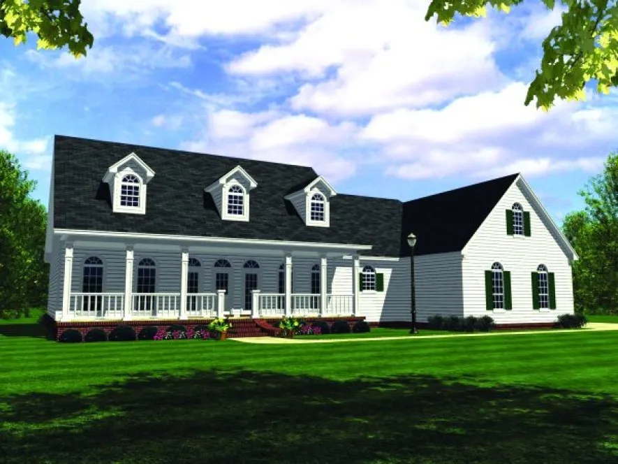 Full Rendering for House Plan #216052