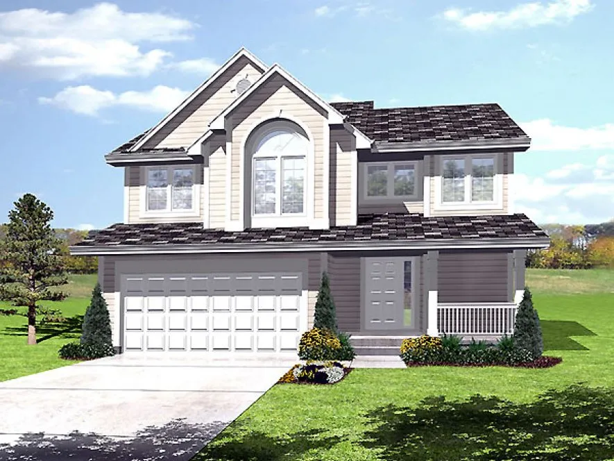 Full Rendering for House Plan #291702