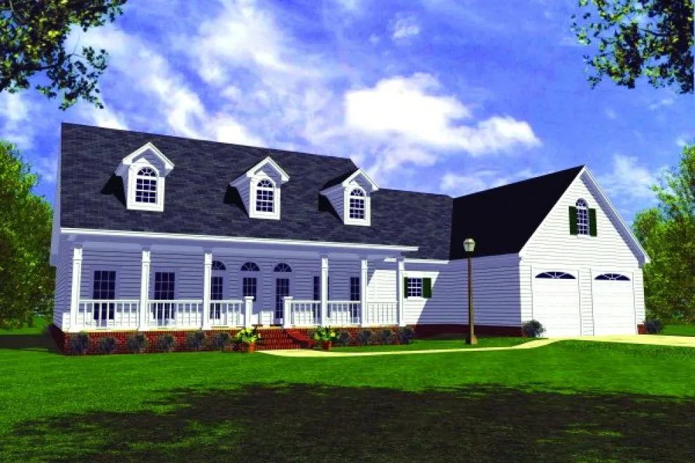 Full Rendering for House Plan #218481