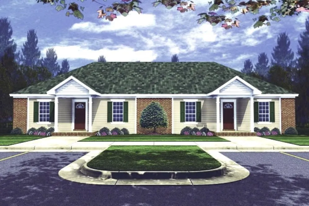 Full Rendering for House Plan #210990