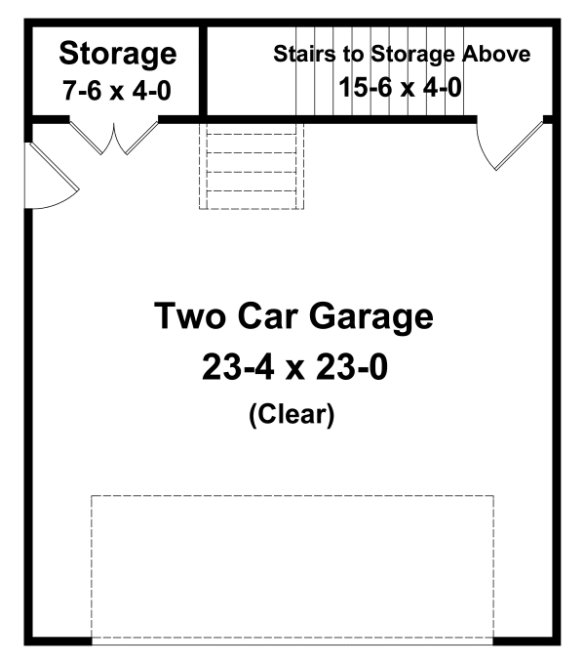 Main Floor Plan for House Plan #213001