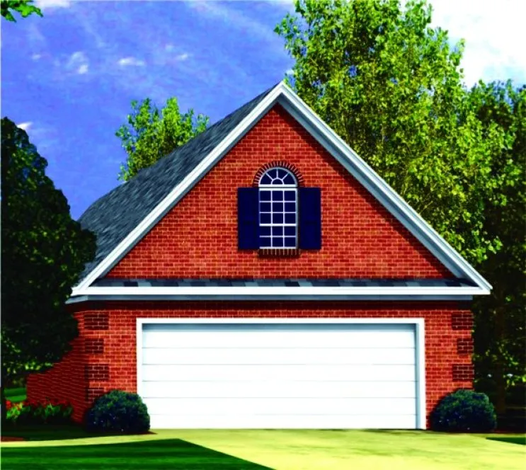 Full Rendering for House Plan #213001