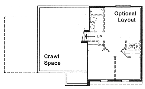 Basement Plan for House Plan #290129