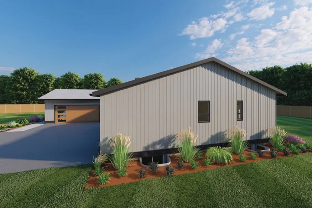 Right Elevation for House Plan #200225