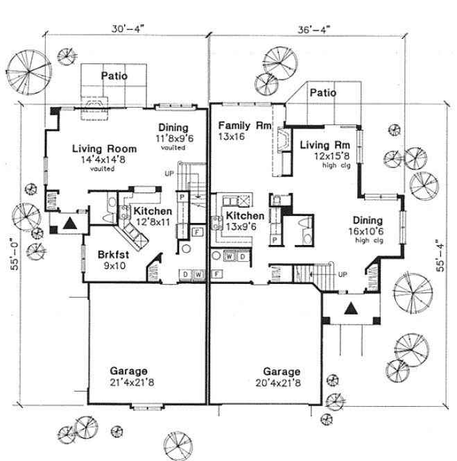 Main Floor Plan for House Plan #295039