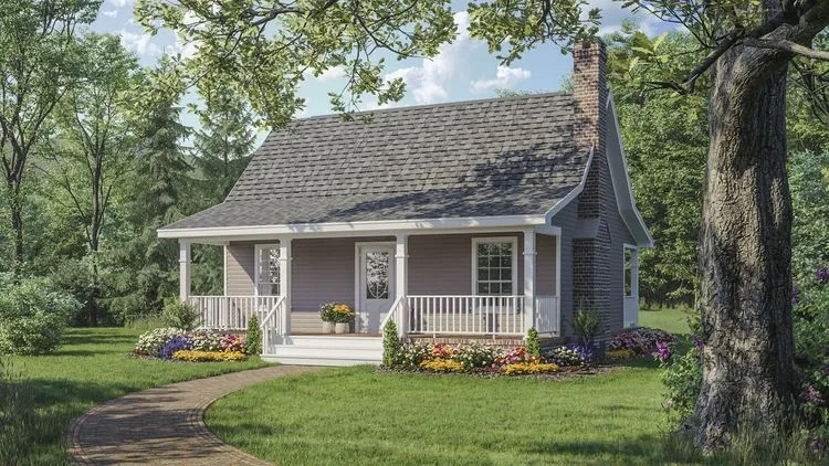 Full Rendering for House Plan #210080