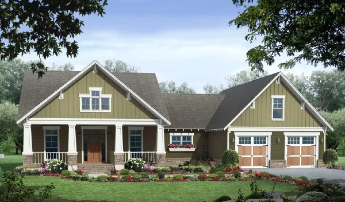 Full Rendering for House Plan #212281