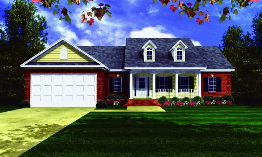 Full Rendering for House Plan #219051