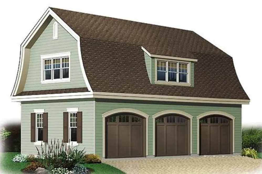 Full Rendering for House Plan #144893