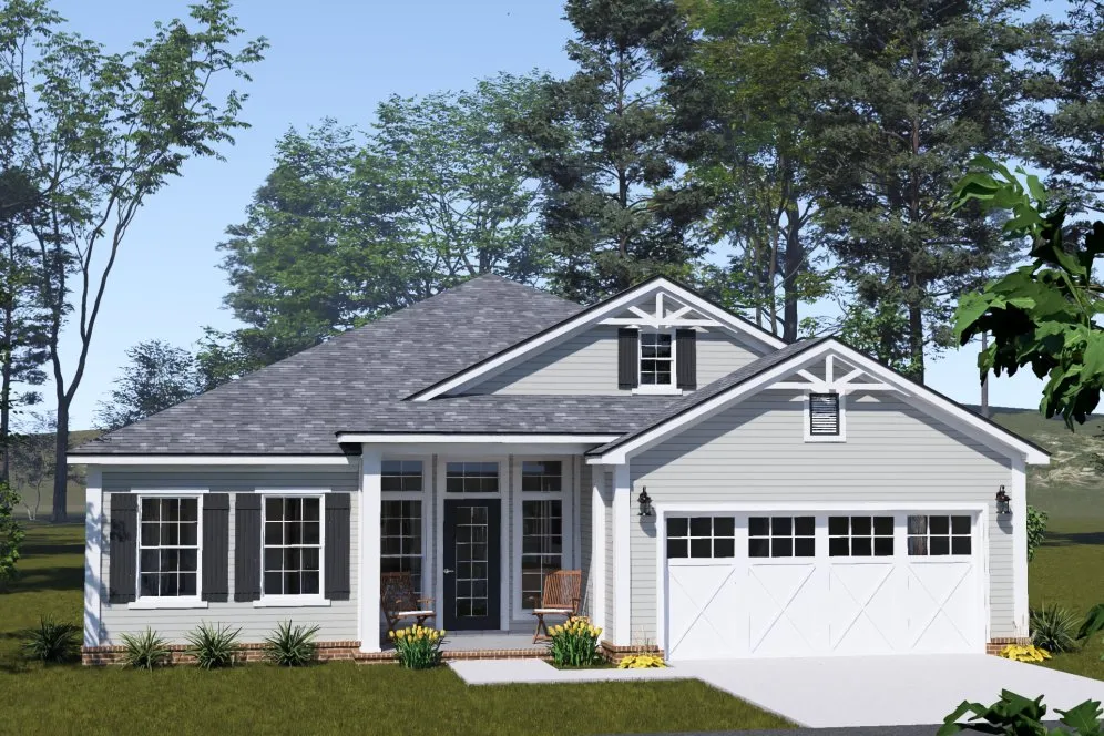 Full Rendering for House Plan #249271