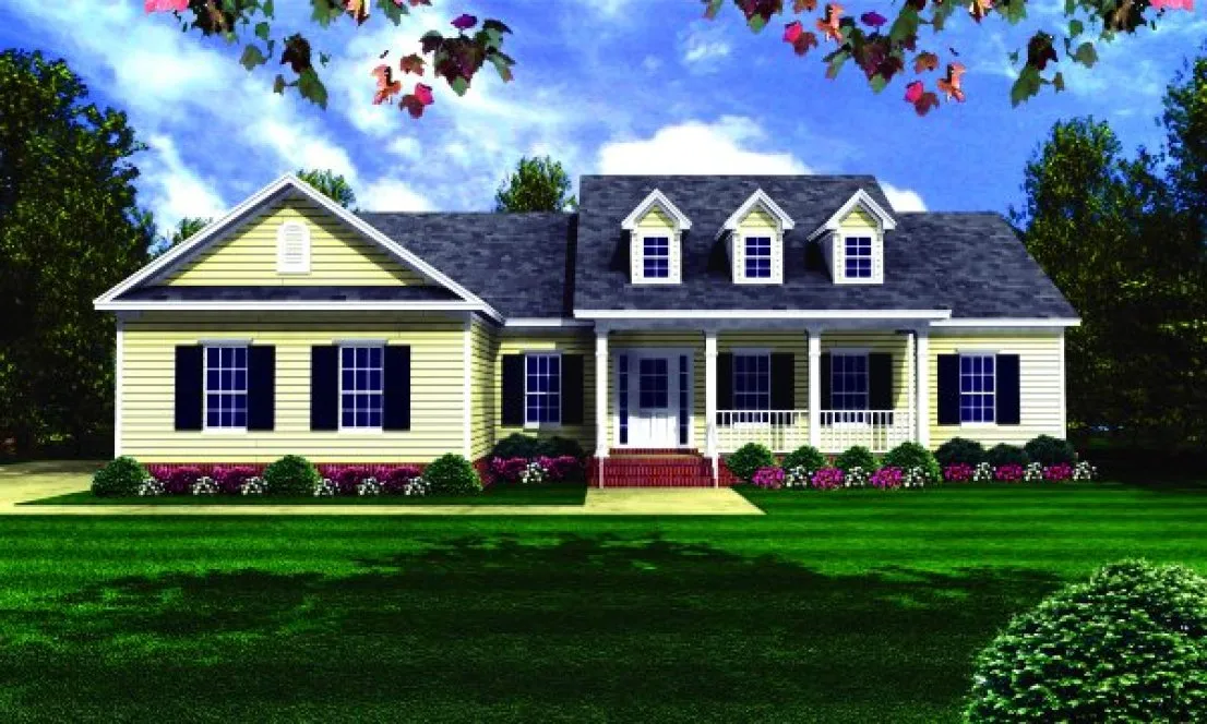 Full Rendering for House Plan #216081